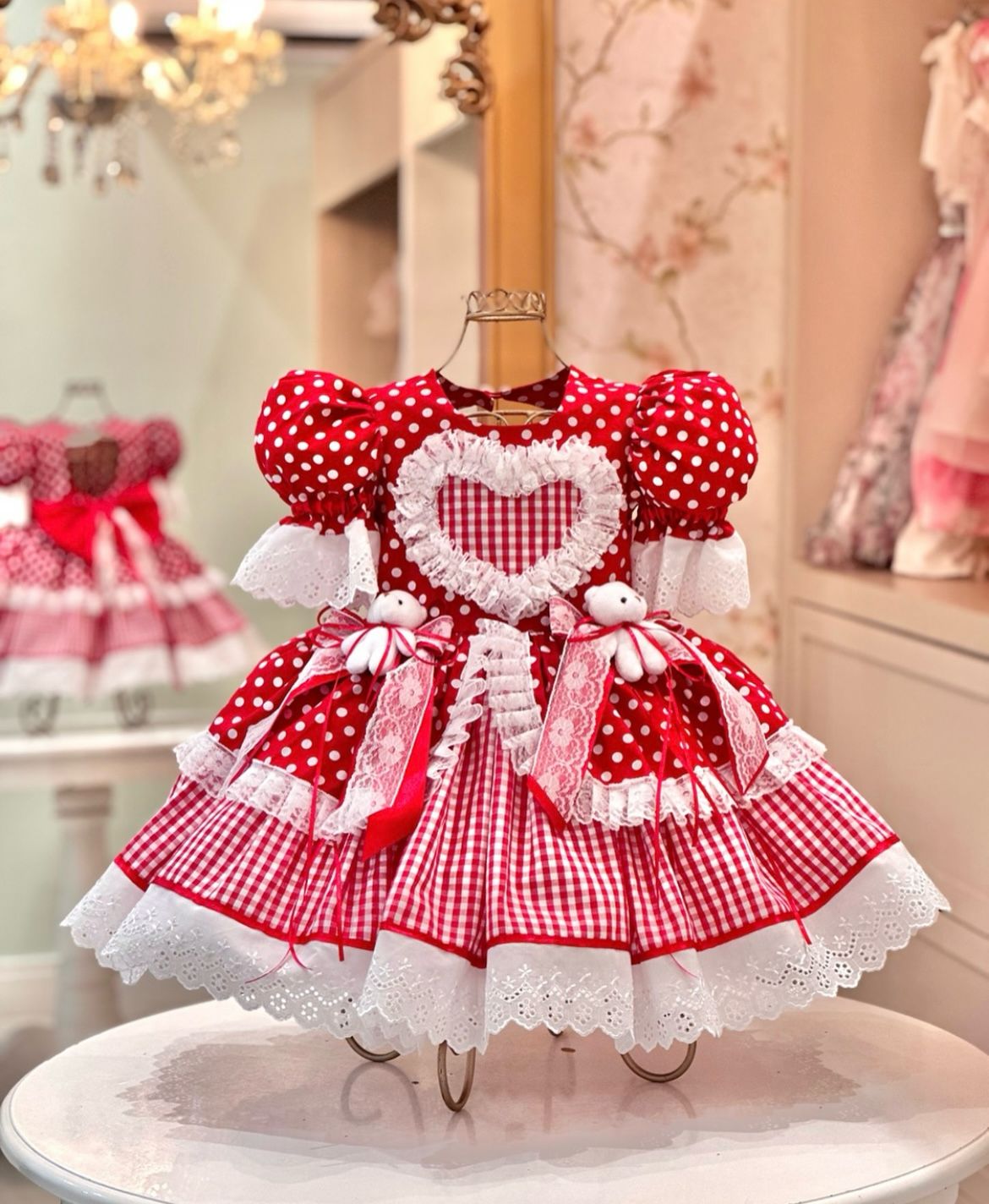 vestido maca do amor